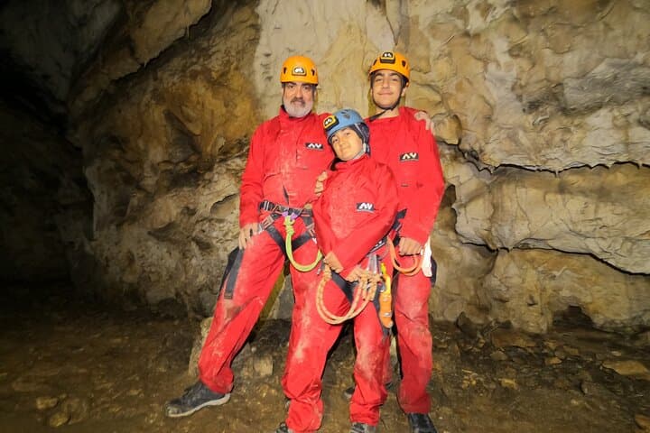 Half-Day Caving Adventure in Ardèche: Abseils, Narrow Passages & Spectacular Concretions photo 2