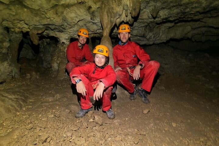 Half-Day Caving Adventure in Ardèche: Abseils, Narrow Passages & Spectacular Concretions photo 3
