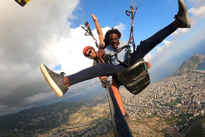 Alanya Tandem Paragliding Over Cleopatra Bay — 15-Min Flight with Free Hotel Transfer photo 3
