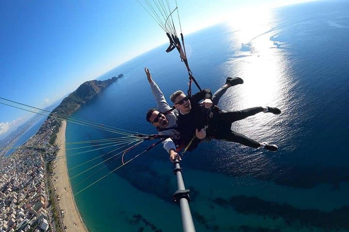 Alanya Tandem Paragliding Over Cleopatra Bay — 15-Min Flight with Free Hotel Transfer photo 4