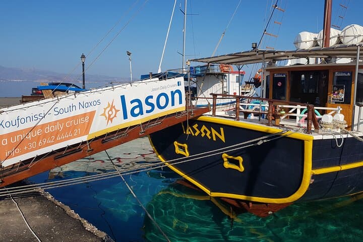 Koufonissia and Rina Cave Cruise with Onboard BBQ — Day Trip from Naxos photo 4