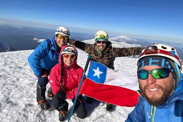 Two-Day Lanín Volcano Ascent from Pucón — Summit Camping & Sunrise Views