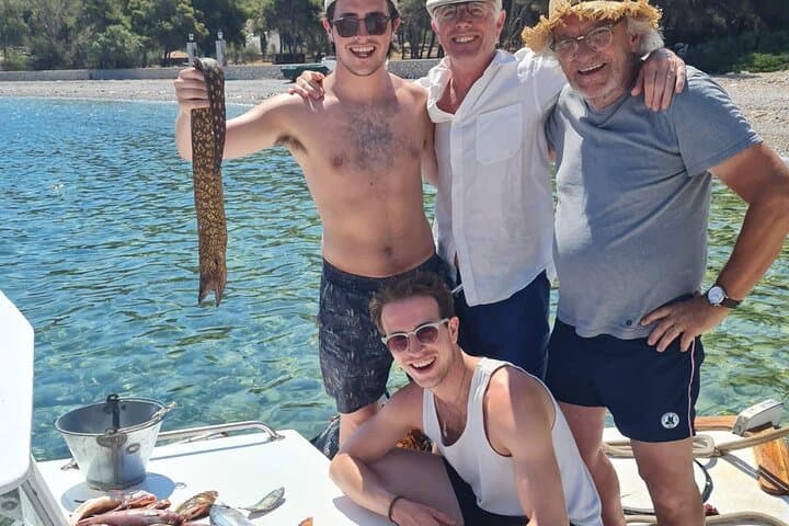 Half-Day Shared Fishing Experience in Hydra — Fish, Swim & Beach Lunch photo 4