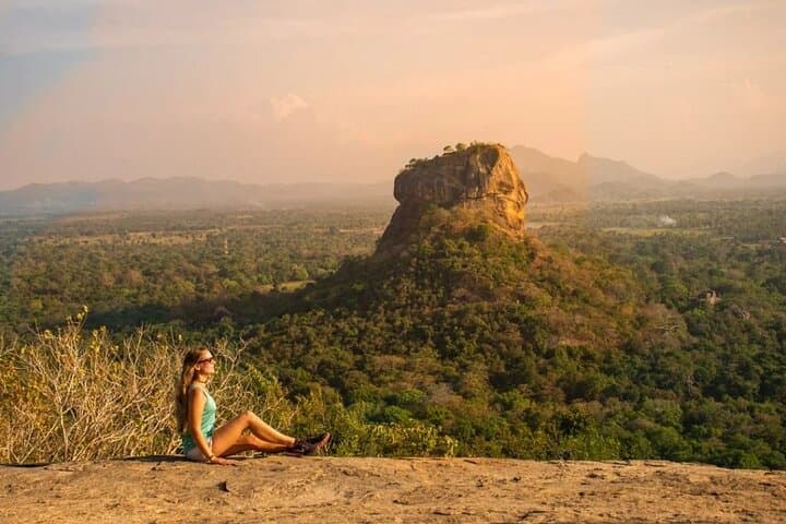 Sigiriya Rock Fortress & Dambulla Cave Temple Day Tour from Colombo