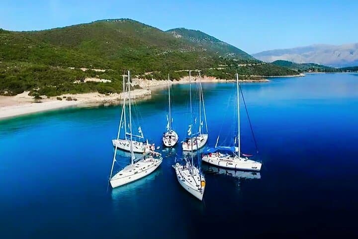 Fiscardo Sailing: Day Cruise to Afales, Frikes & Kioni