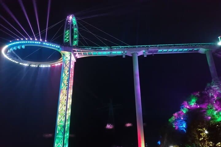 Sunset Glass Skywalk at Huangteng Gorge — Private Evening Tour from Guangzhou