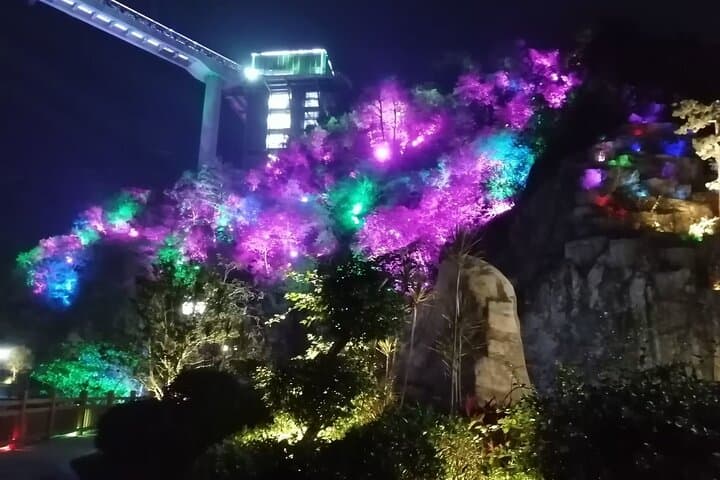 Sunset Glass Skywalk at Huangteng Gorge — Private Evening Tour from Guangzhou photo 4