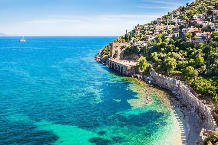 Alanya Catamaran Cruise: Turquoise Coast BBQ, Caves & Snorkel photo 4