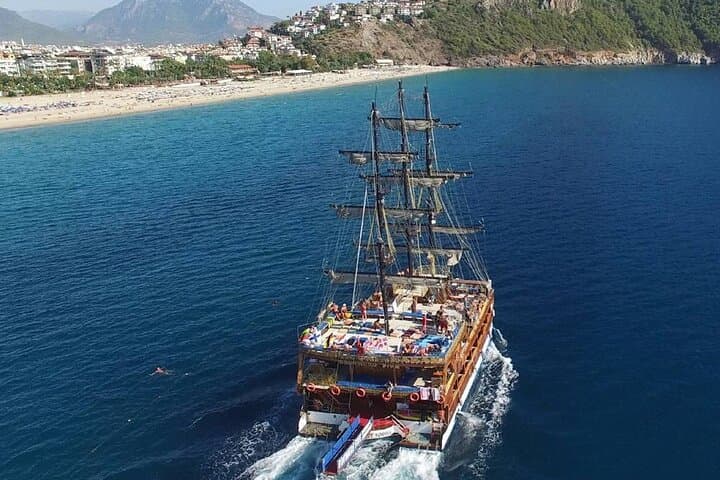 Alanya Catamaran Cruise: Turquoise Coast BBQ, Caves & Snorkel photo 5