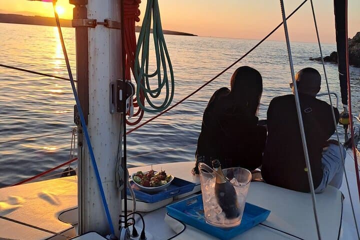 Sunset Sail & Gourmet Dining in Crete — Half-Day Luxury Escape
