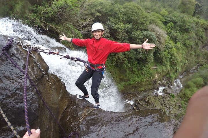 Canyoning in the Ravine: Sangay National Park Waterfall Descent photo 5