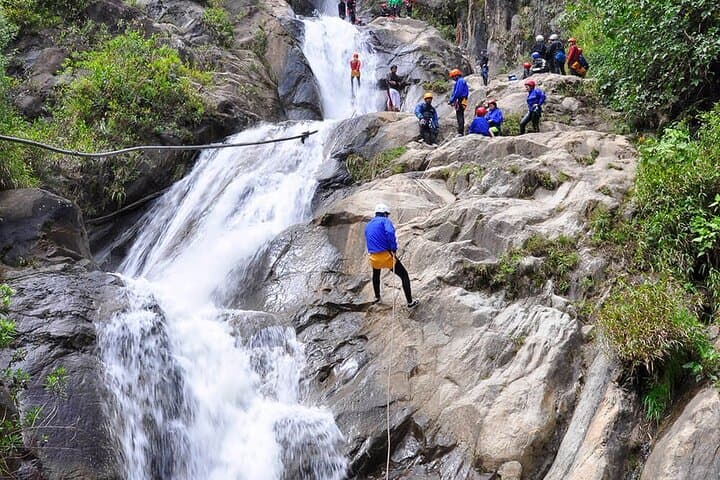 Canyoning in the Ravine: Sangay National Park Waterfall Descent photo 6