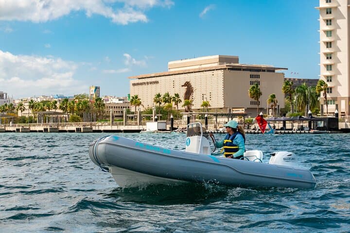San Juan Mini Boat Tour: Helm Your Own 90-Min Harbor Adventure photo 2