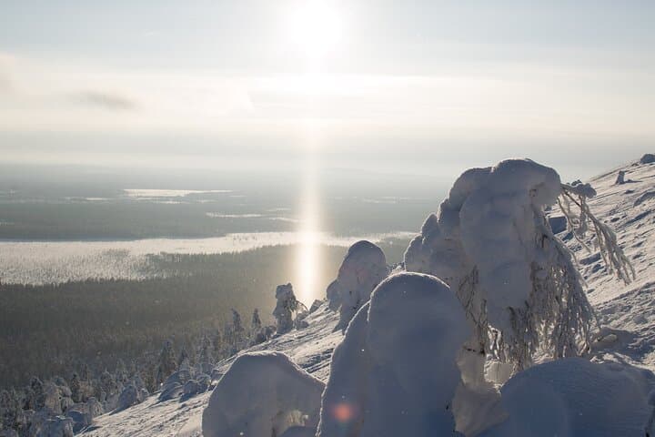 Scenic Snowshoeing on the Top of Pyhä Fell — Lapland Chairlift Snowshoe Tour photo 5
