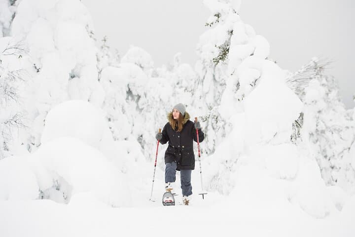 Scenic Snowshoeing on the Top of Pyhä Fell — Lapland Chairlift Snowshoe Tour photo 3