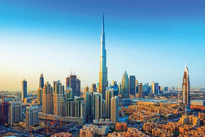 Dubai City Tour and Evening Desert Safari with Red Dunes & Camel Ride