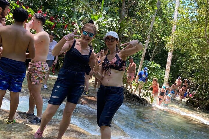 Climb Dunn's River Falls: Private Ocho Rios Tour with Coconut Welcome