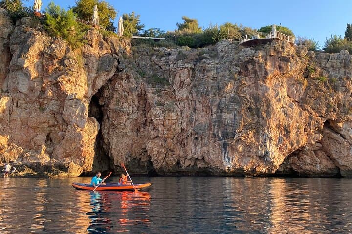 Konyaaltı Beach Canoe & SUP: 90-Minute Cliff, Cave and Waterfall Paddle in Antalya photo 2