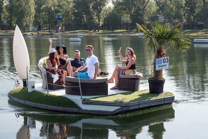 Floating Dinner on Vienna's Old Danube — Private E‑Boat Dining Experience photo 2