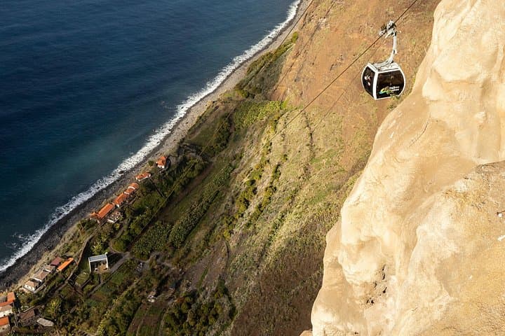 Fajã dos Padres Private Visit — Cable Car, Organic Farms & Pebble Beach in Madeira