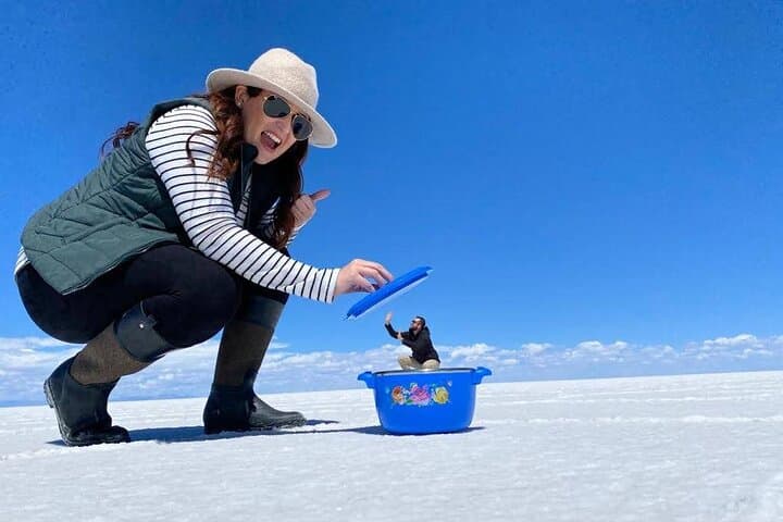 Salar de Uyuni Private Day Trip — Salt Flats, Incahuasi & Sunset photo 4