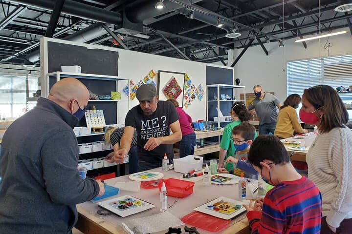 Break It and Make It: Glass Fusing Workshop in Everett — Make a Fused Glass Bowl photo 5