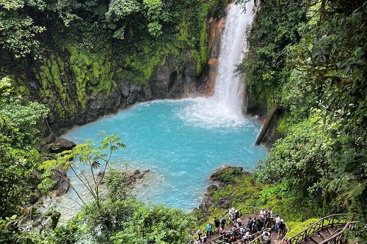 Rio Celeste Waterfall & Sloth Sanctuary: Tenorio’s Blue River Adventure