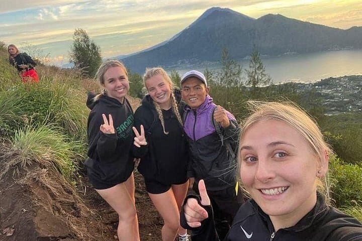 Sunrise Trek on Mount Batur with Hot Springs and Village Tea Break photo 1
