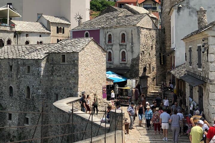 Dubrovnik to Mostar & Kravice Waterfalls: Private Full-Day Tour