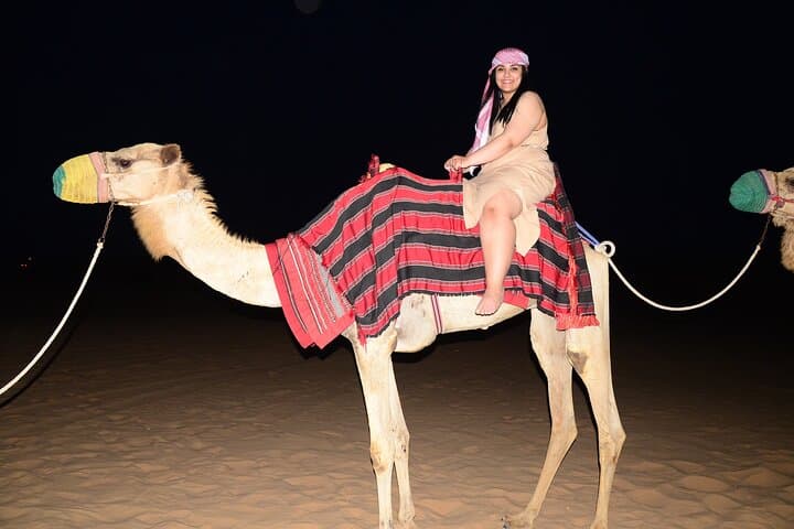 Dubai Desert Safari: Camel Ride, Dune Bashing & BBQ Under the Stars