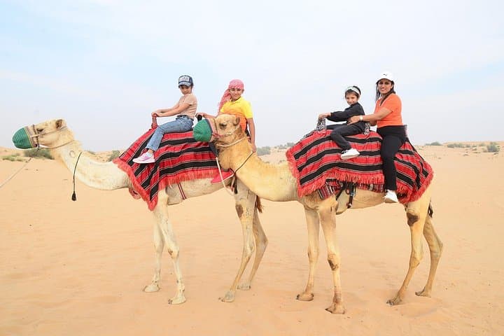Dubai Private Morning Desert Safari: Dune Bashing, Camel Ride & Sandboarding photo 4