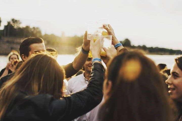 Sunset Boat Party on the Vistula — Warsaw Sunset Cruise with Open Bar photo 1