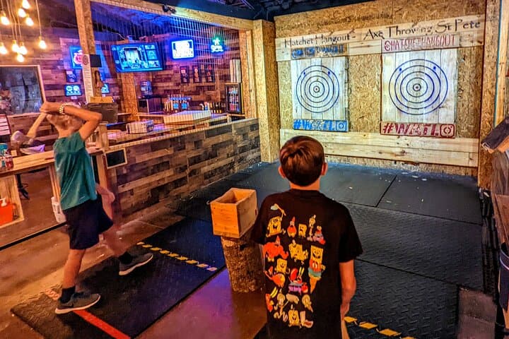 Hatchet Hangout St. Pete: 90-Minute Guided Axe-Throwing Experience photo 3