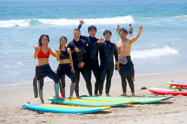 Learn to Surf in Venice Beach: 2-Hour Beginner Surf Lessons in Los Angeles