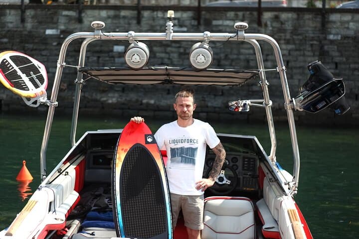 Lake Como Wakeboard & Wakesurf: 2-Hour Private Mastercraft Boat Charter photo 4