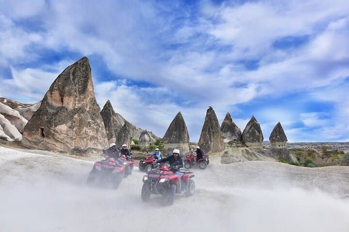 Cappadocia 3-Day Adventure: Hot Air Balloon Sunrise, ATV Quad Ride & Semi-Private Tours