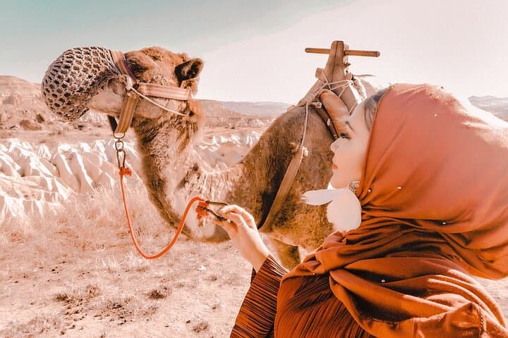 2-Day Cappadocia Adventure: Sunrise Balloon Flight, Camel Ride & Cave Hotel Stay