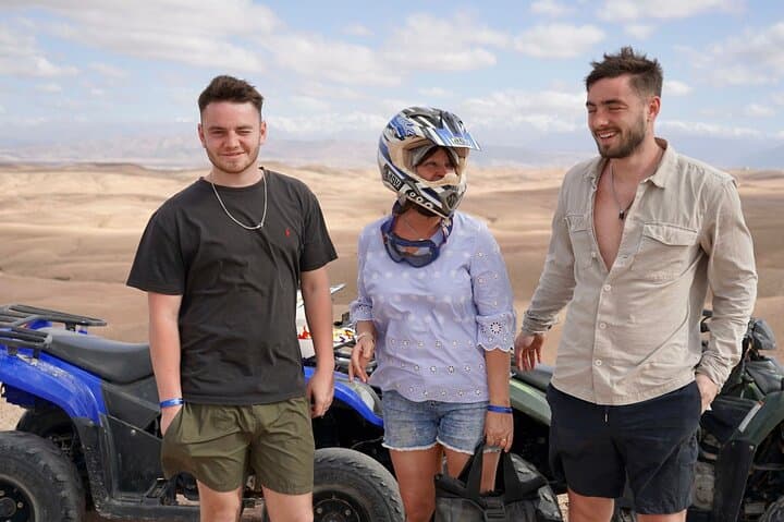 Agafay Desert Quad and Camel Ride with Berber Dinner Show — Sunset Quad Biking from Marrakech photo 4