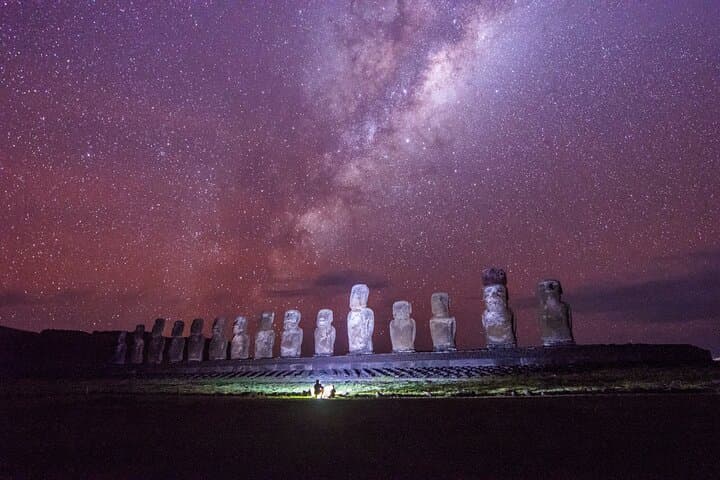 Astrophotography on Easter Island: Stars and Sunrise at Ahu Tongariki & Anakena
