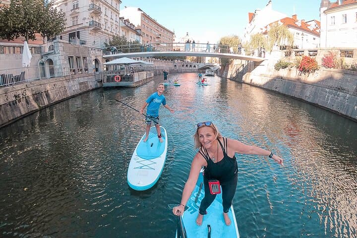 Stand-Up Paddleboarding Through Ljubljana: 2-Hour Lesson & City River Tour photo 5