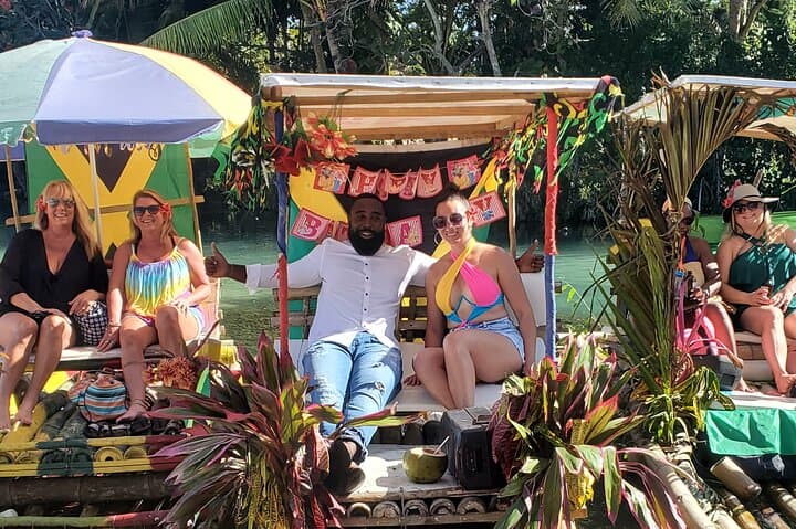 Great River Bamboo Rafting & Limestone Foot Massage — Relaxing River Tour in Jamaica photo 6