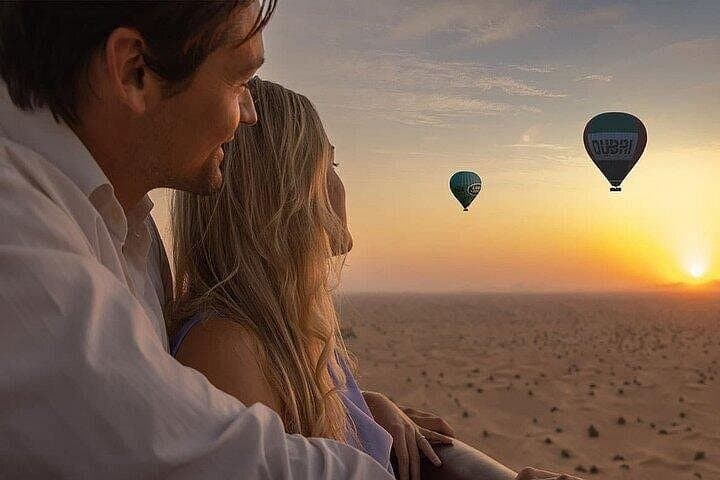 Dubai Hot Air Balloon Adventure: Sunrise Flight, Dune Bashing & Desert Camp photo 3