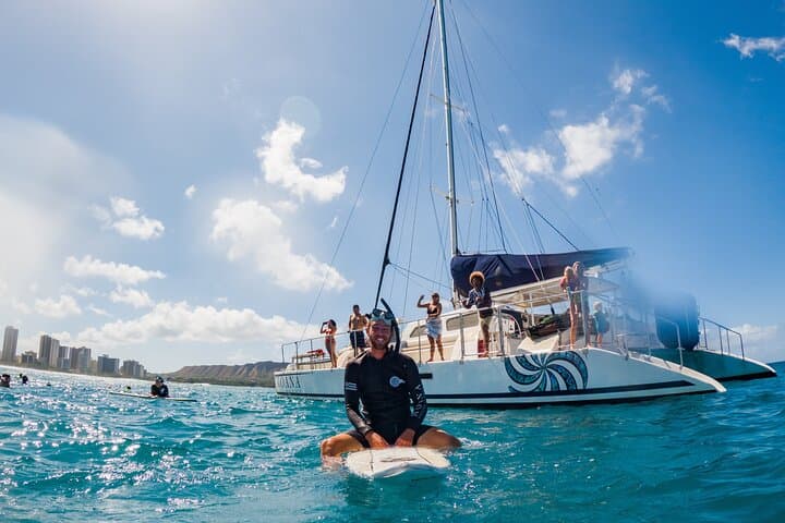 Moana’s Waikīkī Turtle Snorkel: Luxury Catamaran Cruise to Turtle Canyon photo 6