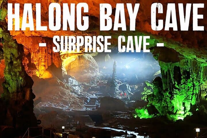 Halong Bay Luxury Day Cruise with Kayak and Surprising Cave