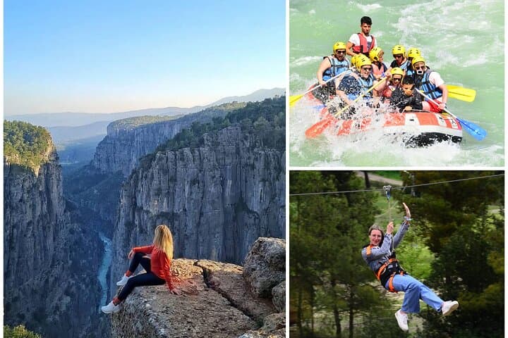 Tazı Canyon Rafting & Zipline from Alanya — 3-in-1 Eagle Canyon Adventure photo 1