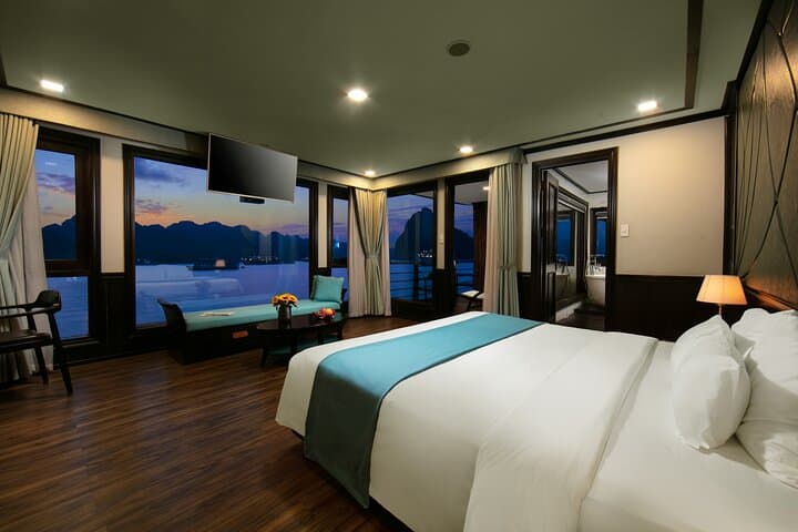 Peony 5-Star Lan Ha Bay Cruise: 2-Day Halong & Cat Ba Overnight photo 2