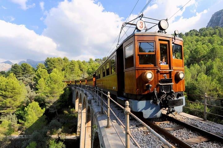 Train, Tram & Boat: Scenic Full-Day Tour to Sa Calobra, Port de Sóller & Sóller