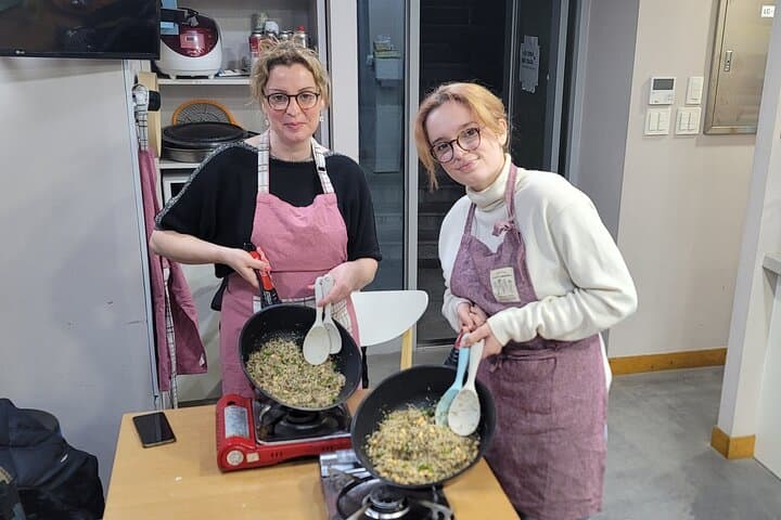 Busan Tailored Korean Cooking Class with Market Tour — Vegan Options Available photo 6