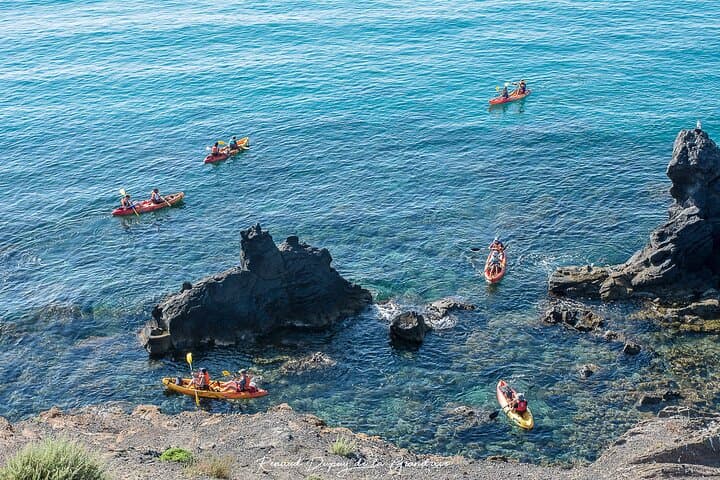Sea Kayak Cap d'Agde: Guided Paddle to Volcanic Cliffs & Grande Conque photo 3