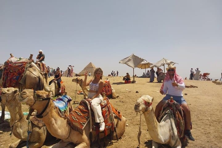 Giza Pyramids ATV and Camel Ride with Nile Dinner Cruise — Full-Day Cairo Experience photo 6